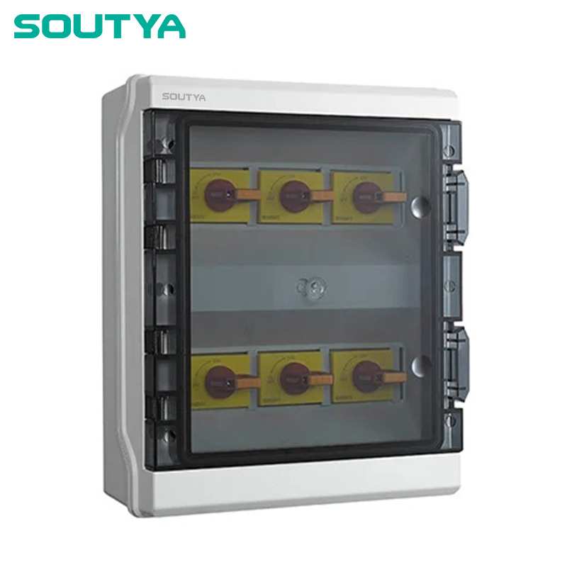 Caixa isoladora DC IP65 com seis cordas